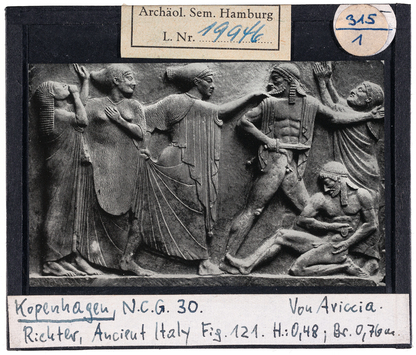 Vorschaubild Kopenhagen, Museum: Relief aus Ariccia 